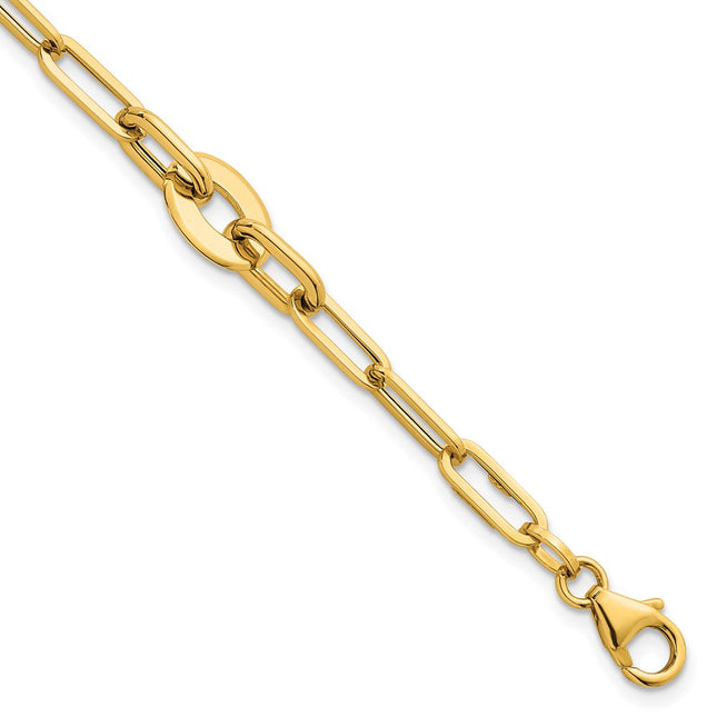14k Yellow Gold Bracelets Style SF3114 - Classique Jewelry Inc.