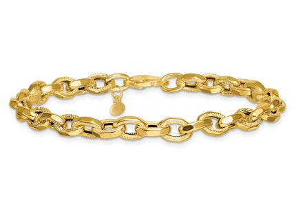 14k Yellow Gold Bracelets Style SF3115 - Classique Jewelry Inc.