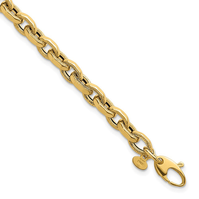 14k Yellow Gold Bracelets Style SF3115 - Classique Jewelry Inc.