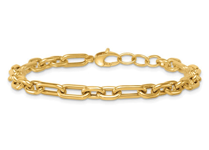 14k Yellow Gold Bracelets Style SF3118 - Classique Jewelry Inc.