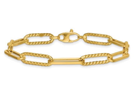 14k Yellow Gold Bracelets Style SF3119 - Classique Jewelry Inc.