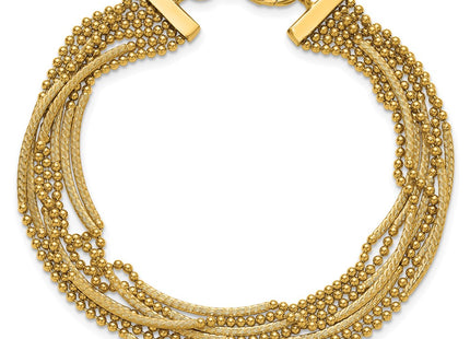 14k Yellow Gold Bracelets Style SF3123 - Classique Jewelry Inc.