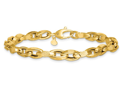 14k Yellow Gold Bracelets Style SF3124 - Classique Jewelry Inc.