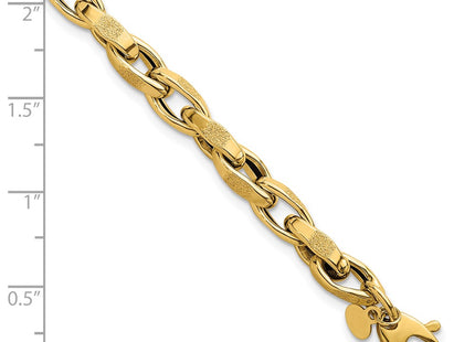 14k Yellow Gold Bracelets Style SF3124 - Classique Jewelry Inc.