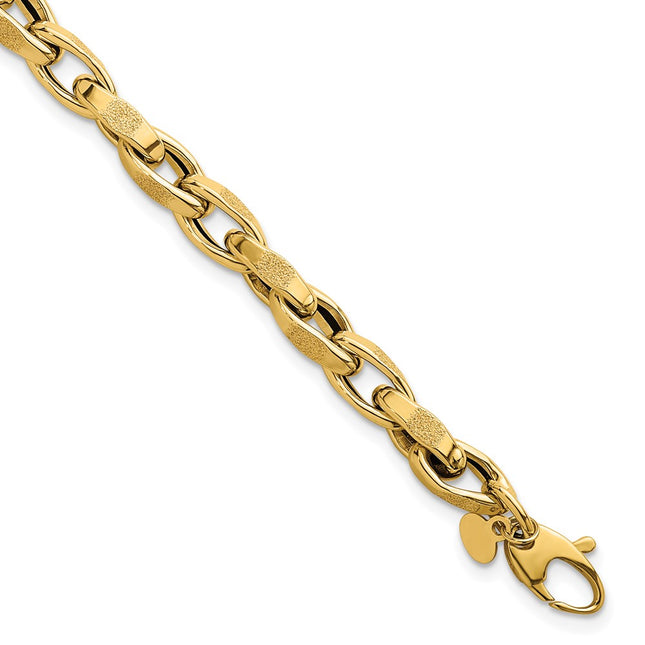14k Yellow Gold Bracelets Style SF3124 - Classique Jewelry Inc.