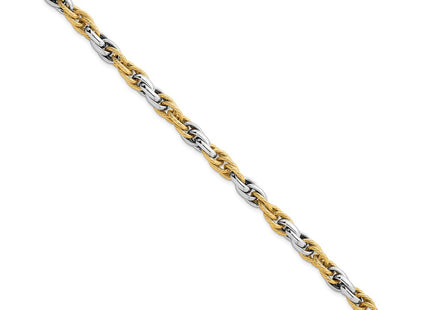 14k Two-tone Bracelets Style SF3125 - Classique Jewelry Inc.