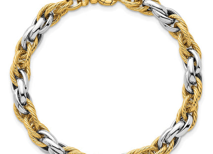 14k Two-tone Bracelets Style SF3125 - Classique Jewelry Inc.