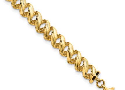 14k Yellow Gold Bracelets Style SF3127 - Classique Jewelry Inc.