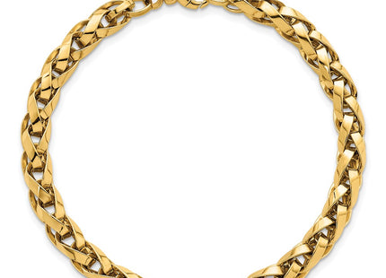14K gold bracelet, further view
