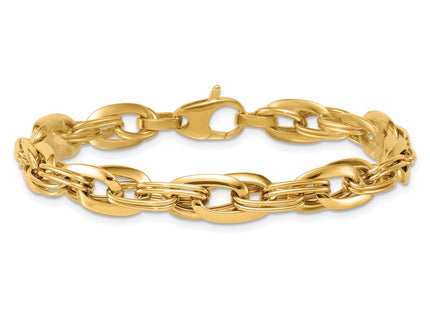 14K gold bracelet, another view
