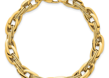 14K gold bracelet, further view
