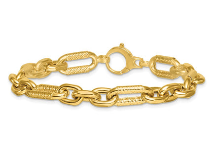 14k Yellow Gold Bracelets Style SF3132 - Classique Jewelry Inc.