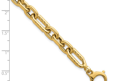 14k Yellow Gold Bracelets Style SF3132 - Classique Jewelry Inc.