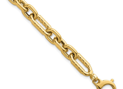 14k Yellow Gold Bracelets Style SF3132 - Classique Jewelry Inc.