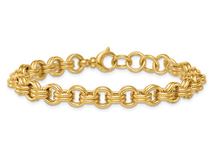 14k Yellow Gold Bracelets Style SF3134 - Classique Jewelry Inc.