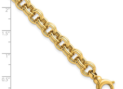 14k Yellow Gold Bracelets Style SF3134 - Classique Jewelry Inc.