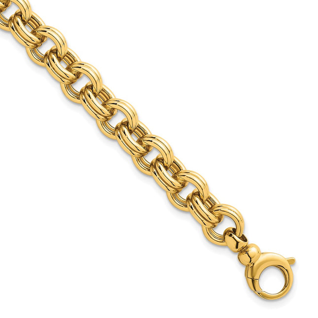14k Yellow Gold Bracelets Style SF3134 - Classique Jewelry Inc.