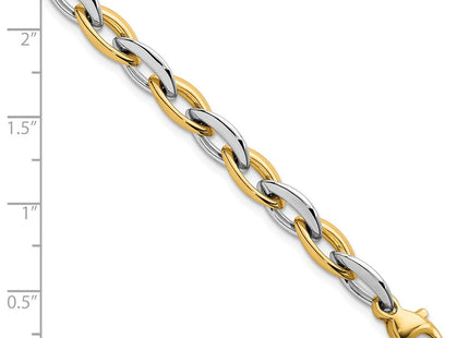 14k Two-tone Bracelets Style SF3136 - Classique Jewelry Inc.