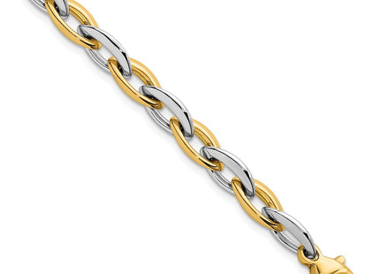14k Two-tone Bracelets Style SF3136 - Classique Jewelry Inc.