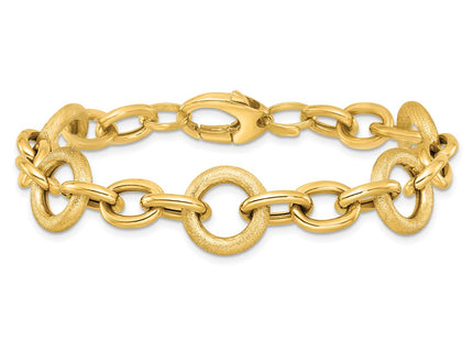 14k Yellow Gold Bracelets Style SF3137 - Classique Jewelry Inc.