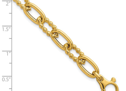 14k Yellow Gold Bracelets Style SF3138 - Classique Jewelry Inc.