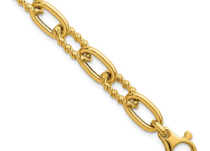 14k Yellow Gold Bracelets Style SF3138 - Classique Jewelry Inc.