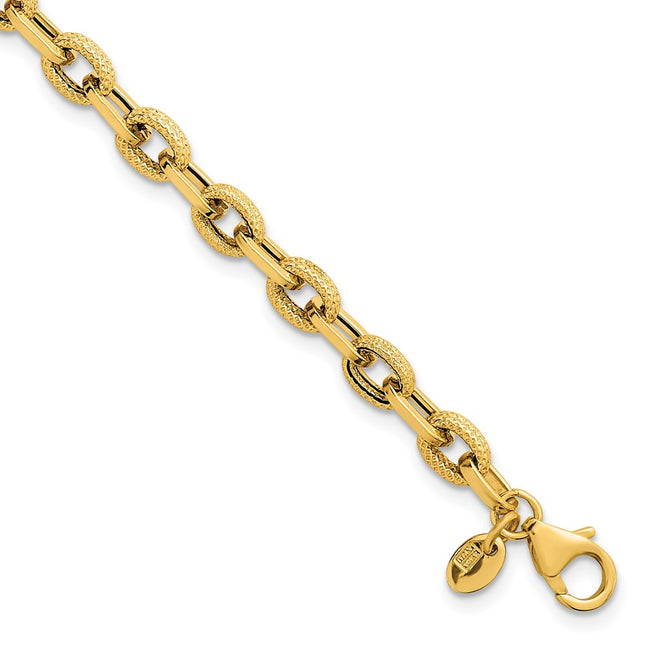 14k Yellow Gold Bracelets Style SF3141 - Classique Jewelry Inc.