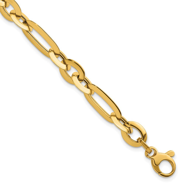 14k Yellow Gold Bracelets Style SF3143 - Classique Jewelry Inc.