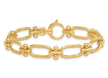 14k Yellow Gold Bracelets Style SF3144 - Classique Jewelry Inc.