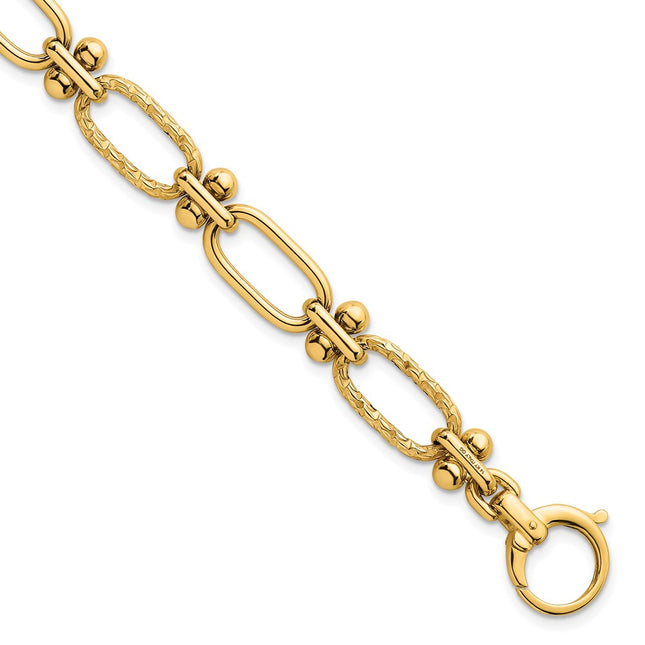 14k Yellow Gold Bracelets Style SF3144 - Classique Jewelry Inc.
