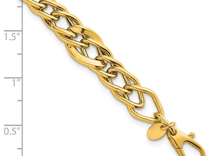 14k Yellow Gold Bracelets Style SF3145 - Classique Jewelry Inc.