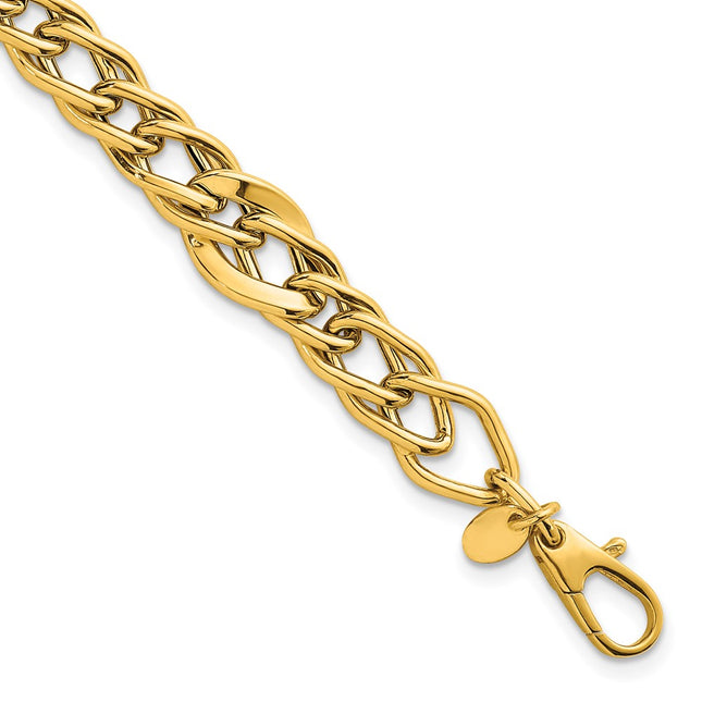 14k Yellow Gold Bracelets Style SF3145 - Classique Jewelry Inc.