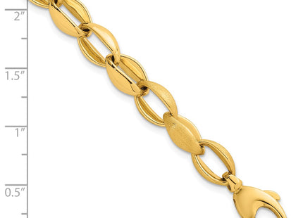 14k Yellow Gold Bracelets Style SF3151 - Classique Jewelry Inc.