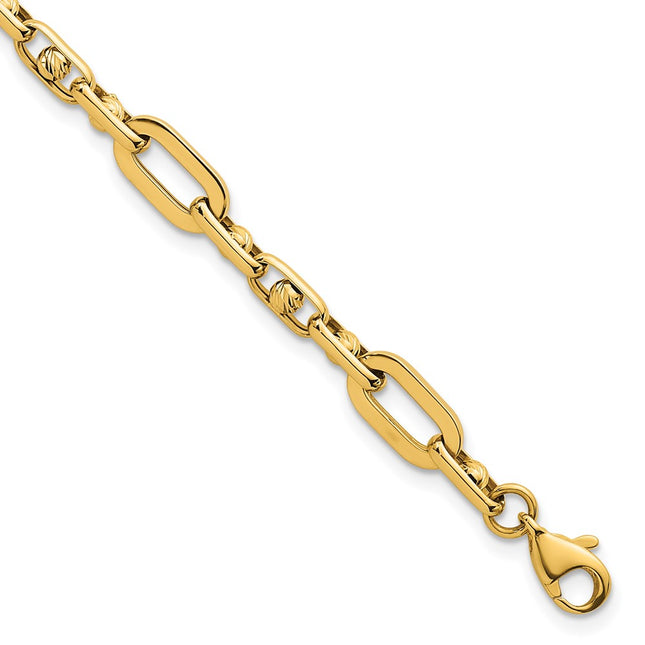 14k Yellow Gold Bracelets Style SF3153 - Classique Jewelry Inc.