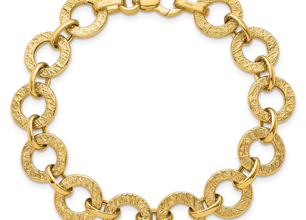 14k Yellow Gold Bracelets Style SF3155 - Classique Jewelry Inc.