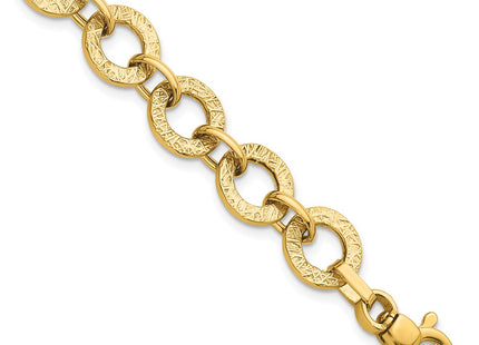 14k Yellow Gold Bracelets Style SF3155 - Classique Jewelry Inc.