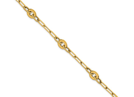 14k Yellow Gold Bracelets Style SF3156 - Classique Jewelry Inc.