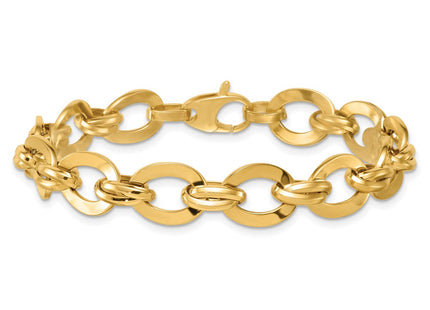 14k Yellow Gold Bracelets Style SF3159 - Classique Jewelry Inc.