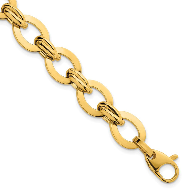 14k Yellow Gold Bracelets Style SF3159 - Classique Jewelry Inc.