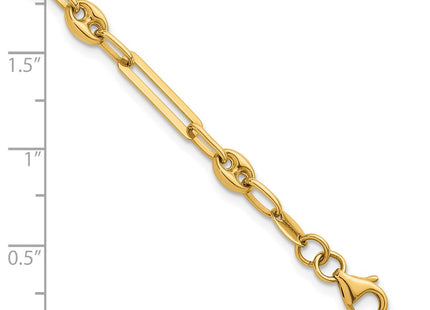 14k Yellow Gold Bracelets Style SF3161 - Classique Jewelry Inc.