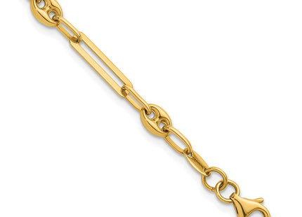 14k Yellow Gold Bracelets Style SF3161 - Classique Jewelry Inc.