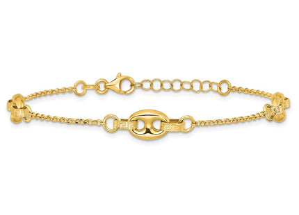14k Yellow Gold Bracelets Style SF3163 - Classique Jewelry Inc.
