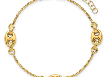 14k Yellow Gold Bracelets Style SF3163 - Classique Jewelry Inc.