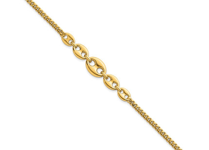14k Yellow Gold Bracelets Style SF3164 - Classique Jewelry Inc.