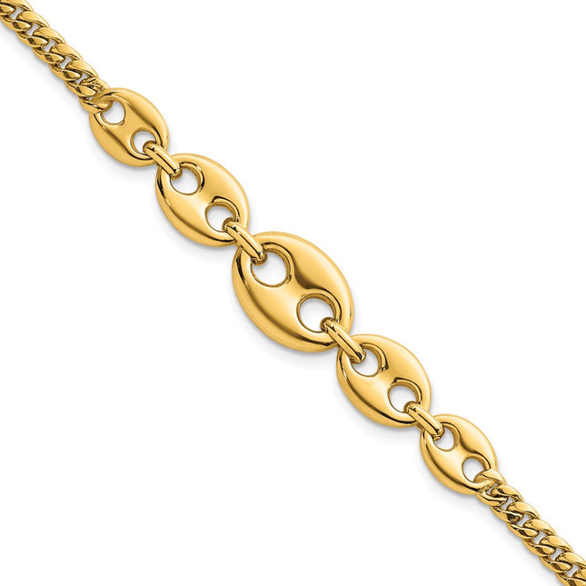 14k Yellow Gold Bracelets Style SF3164 - Classique Jewelry Inc.