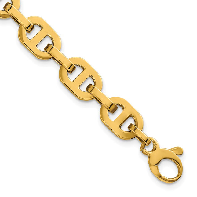 14k Yellow Gold Bracelets Style SF3165 - Classique Jewelry Inc.