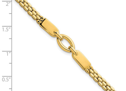 14k Yellow Gold Bracelets Style SF3166 - Classique Jewelry Inc.