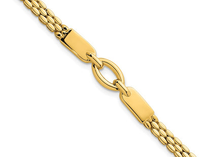 14k Yellow Gold Bracelets Style SF3166 - Classique Jewelry Inc.