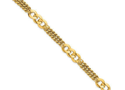 14k Yellow Gold Bracelets Style SF3173 - Classique Jewelry Inc.