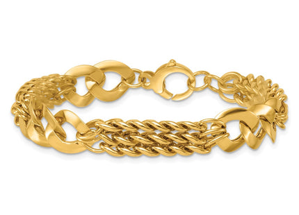 14k Yellow Gold Bracelets Style SF3173 - Classique Jewelry Inc.